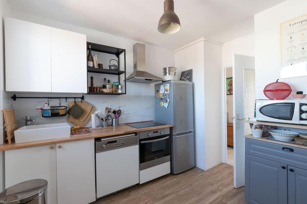 Cabana & Grand Appartement Cosy - Parking & Balcon Villefranche-sur-Saône Eksteriør billede
