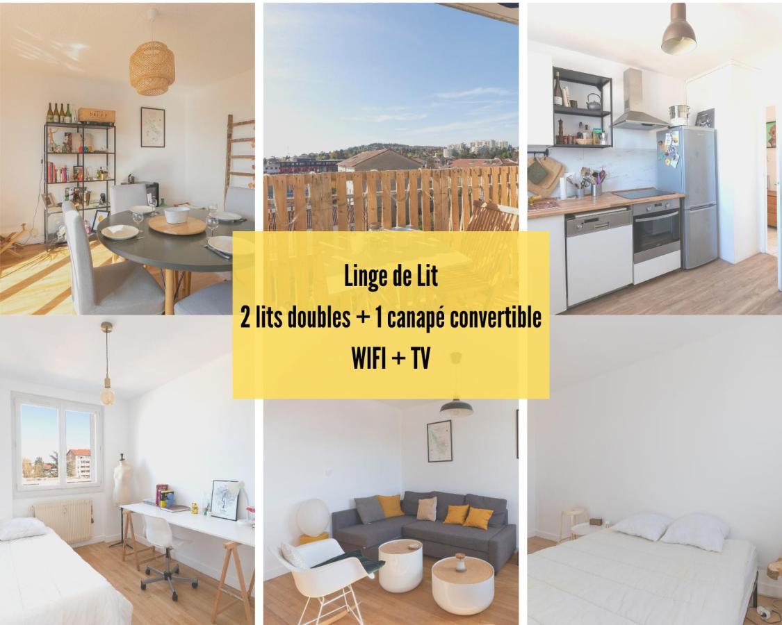 Cabana & Grand Appartement Cosy - Parking & Balcon Villefranche-sur-Saône Eksteriør billede